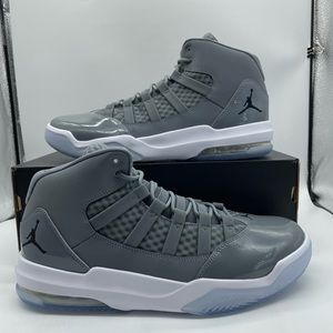 Nike Air Jordan Max Aura AQ9084-010 "Cool Grey" Basketball Shoes Men's Sizes NEW